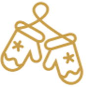 Illustration of mittens